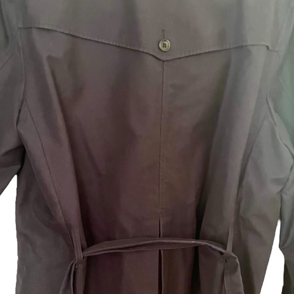 Bonobos Belted Trench Coat – Men’s Large, Navy Blue - Picture 6 of 8